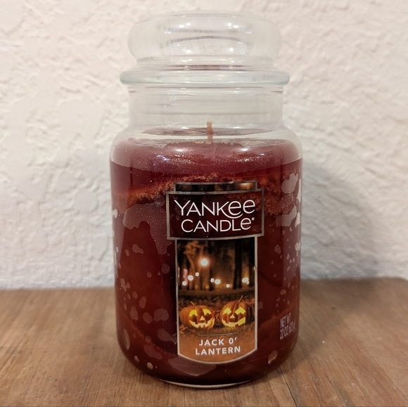 Yankee Candle Jack O'Lantern Classic Large Jar Candle NEW - Picture 1 of 4